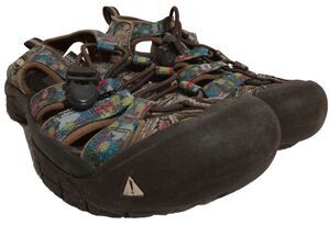 KEEN Newport H2 Sandals Womens 7.5 Tan Closed Toe Hiking Water Shoes Comfort